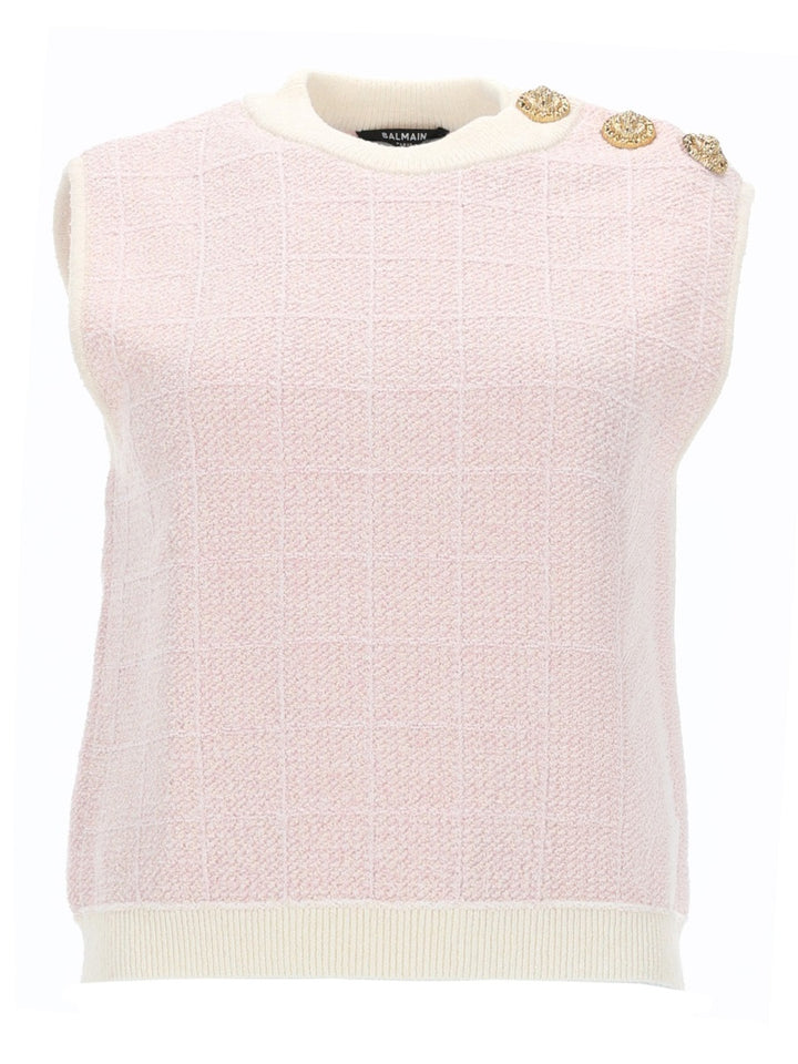 Balmain Tops - Pink | 1b1b073b233586b00c231f07f9f150f39e4d404f