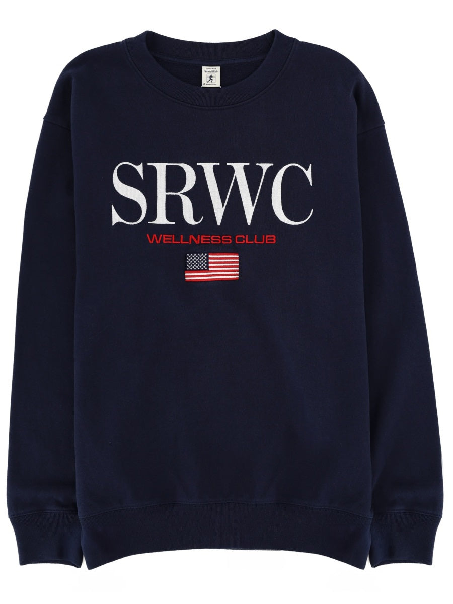 Sporty & Rich Sweatshirts - Blue | 7608f0f6805bc1603e2e609c230b846e46af672b