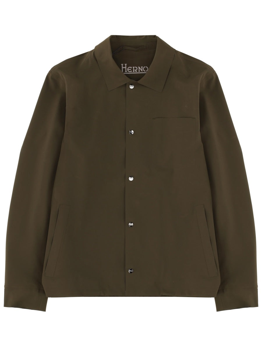 Herno Jackets - Military Green | 4b9782e784fdb4d82e76eff8a8614b681c909b27