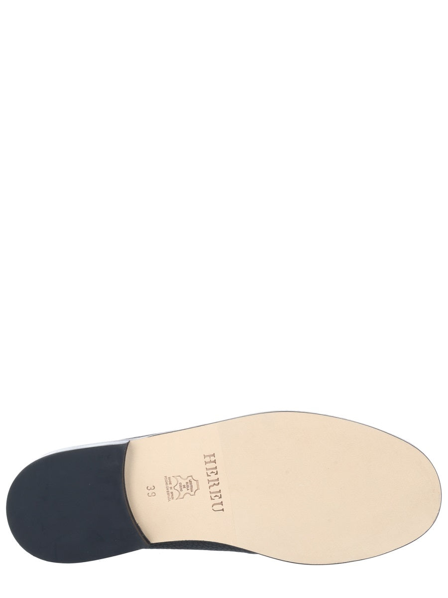 Hereu Flat Shoes - Black | 4df390d35dbaa91abae8f6e04038610b16d87c5d