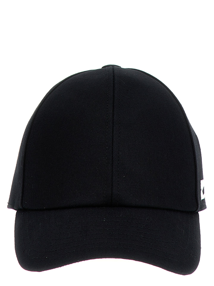 Logo Embroidery Cap Hats Black