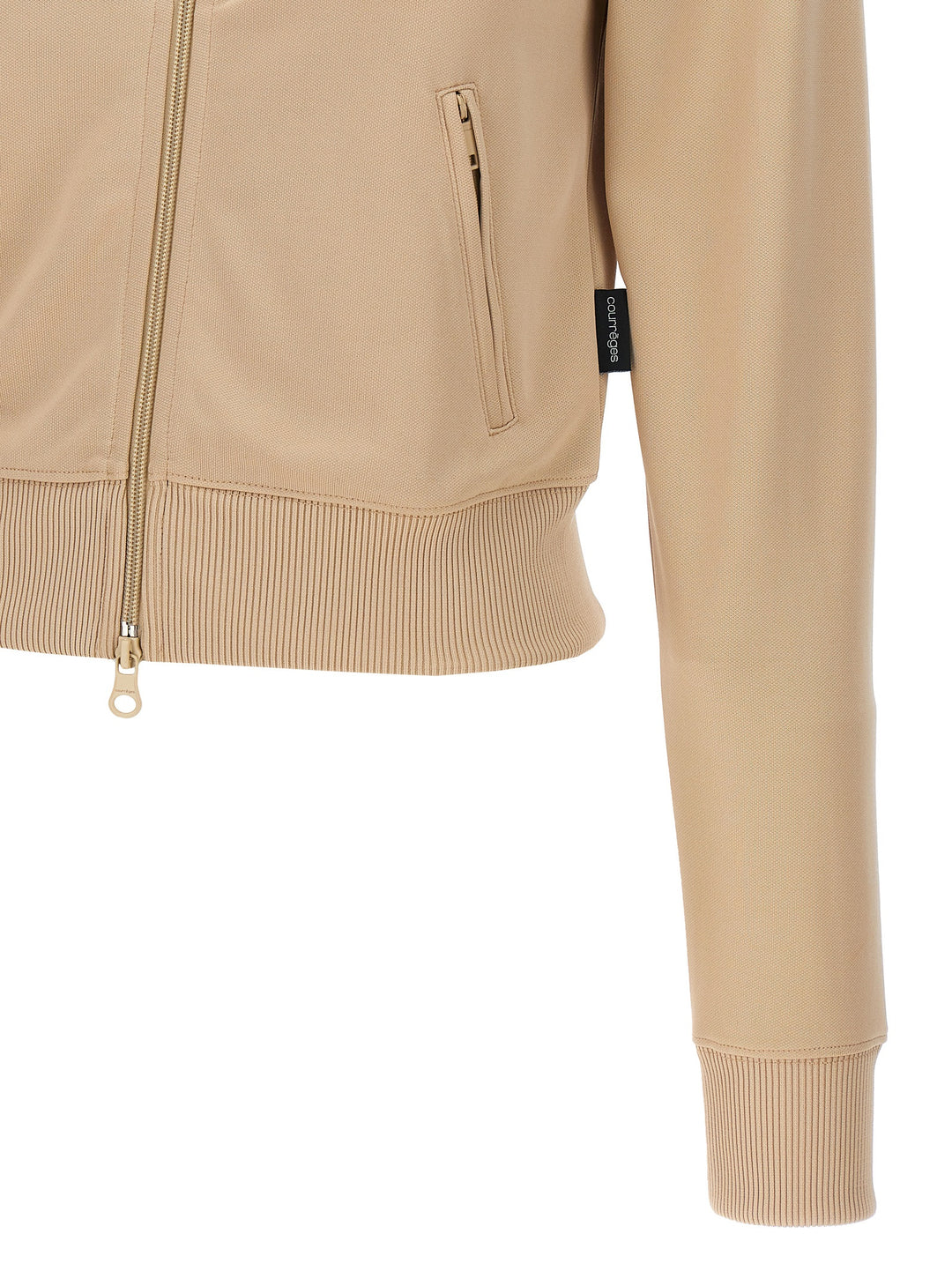 Interlock Track Sweatshirt Beige