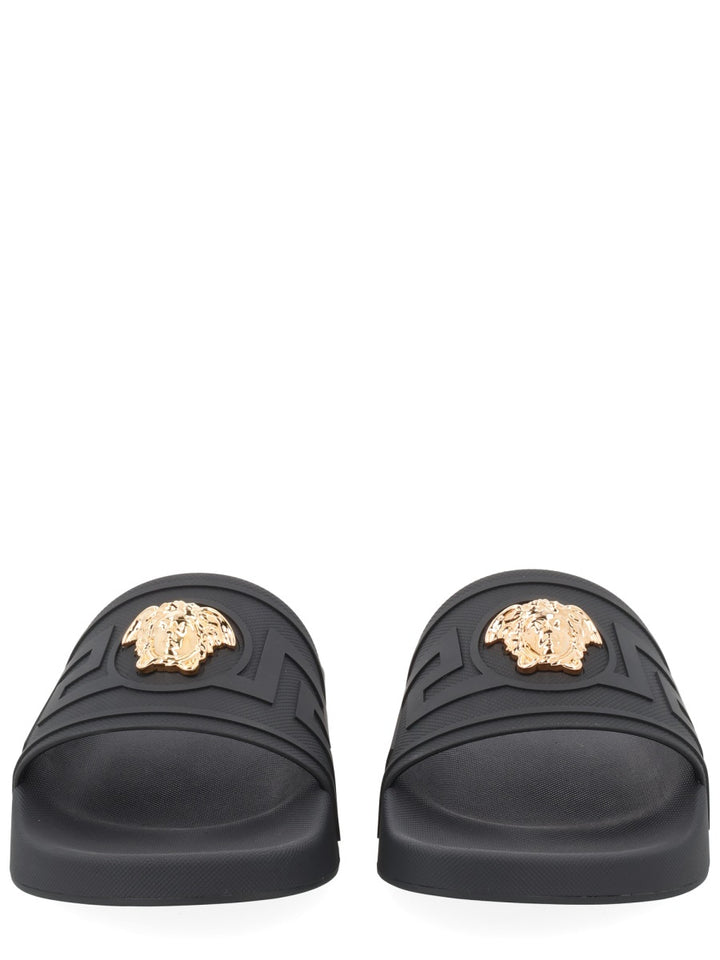 Versace Flat Shoes - Black | a798f77baf65f61ba52b29845c3d57c6f4f4814b