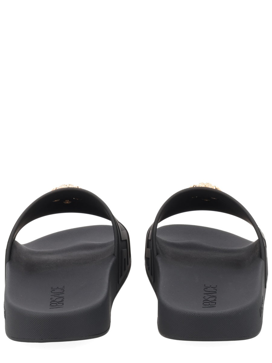 Versace Flat Shoes - Black | d4e82e28f524e7573b33075e28b6177a7b5977ef