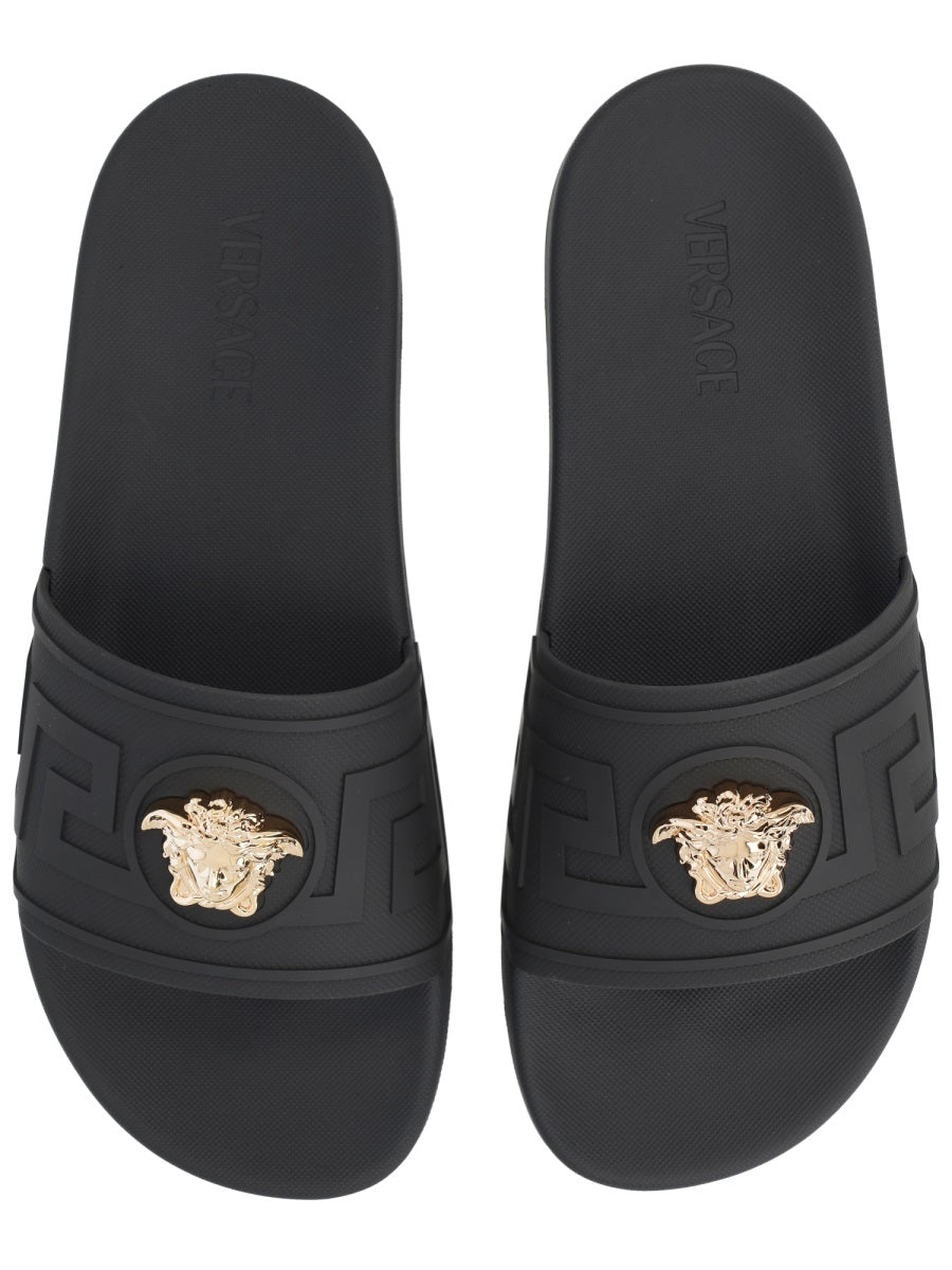 Versace Flat Shoes - Black | ab080efef750e2c2dbed1d9bc7e6389d8a297bb6