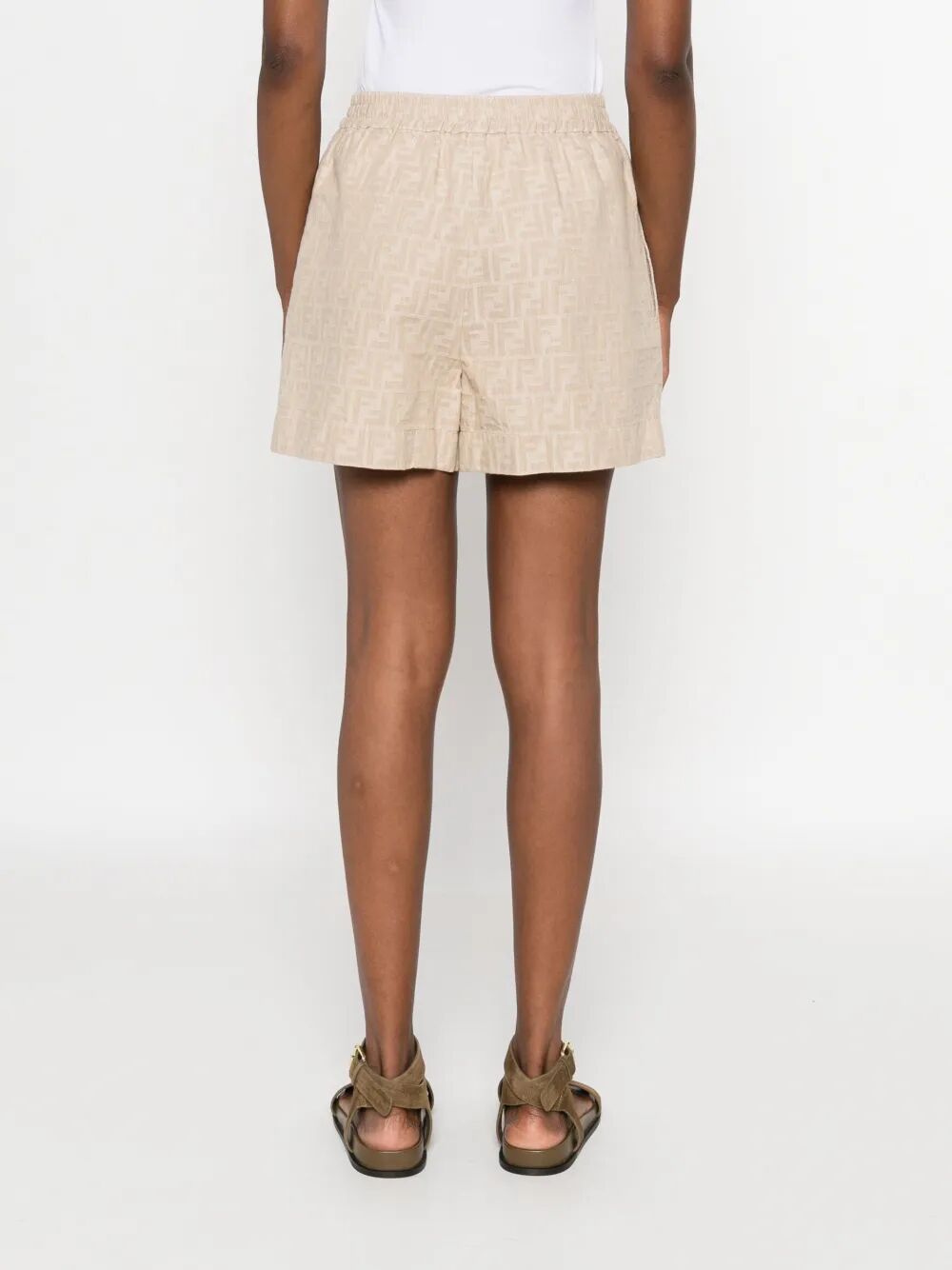 Fendi Short - Nude & Neutrals | 59bdaf4fe5b4577b7efe9241ab0f041c6e069141