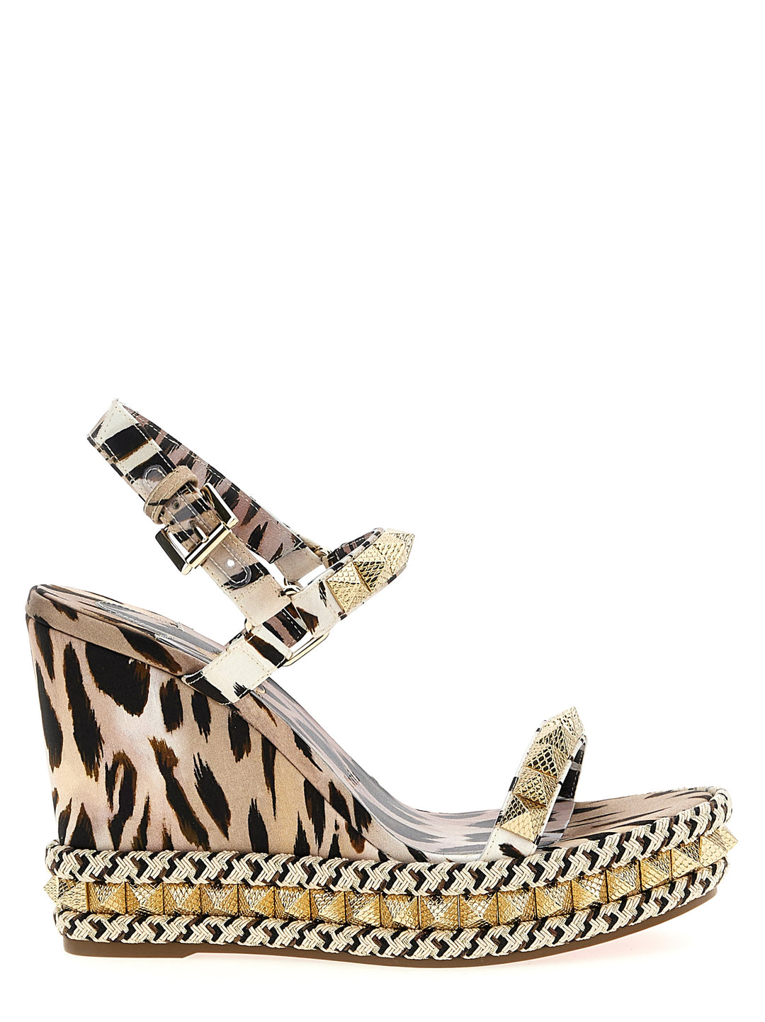 Christian Louboutin Pyraclou Wedges - Multicolor | 231d563466168fee3f76c4a92498d7100a02ad40