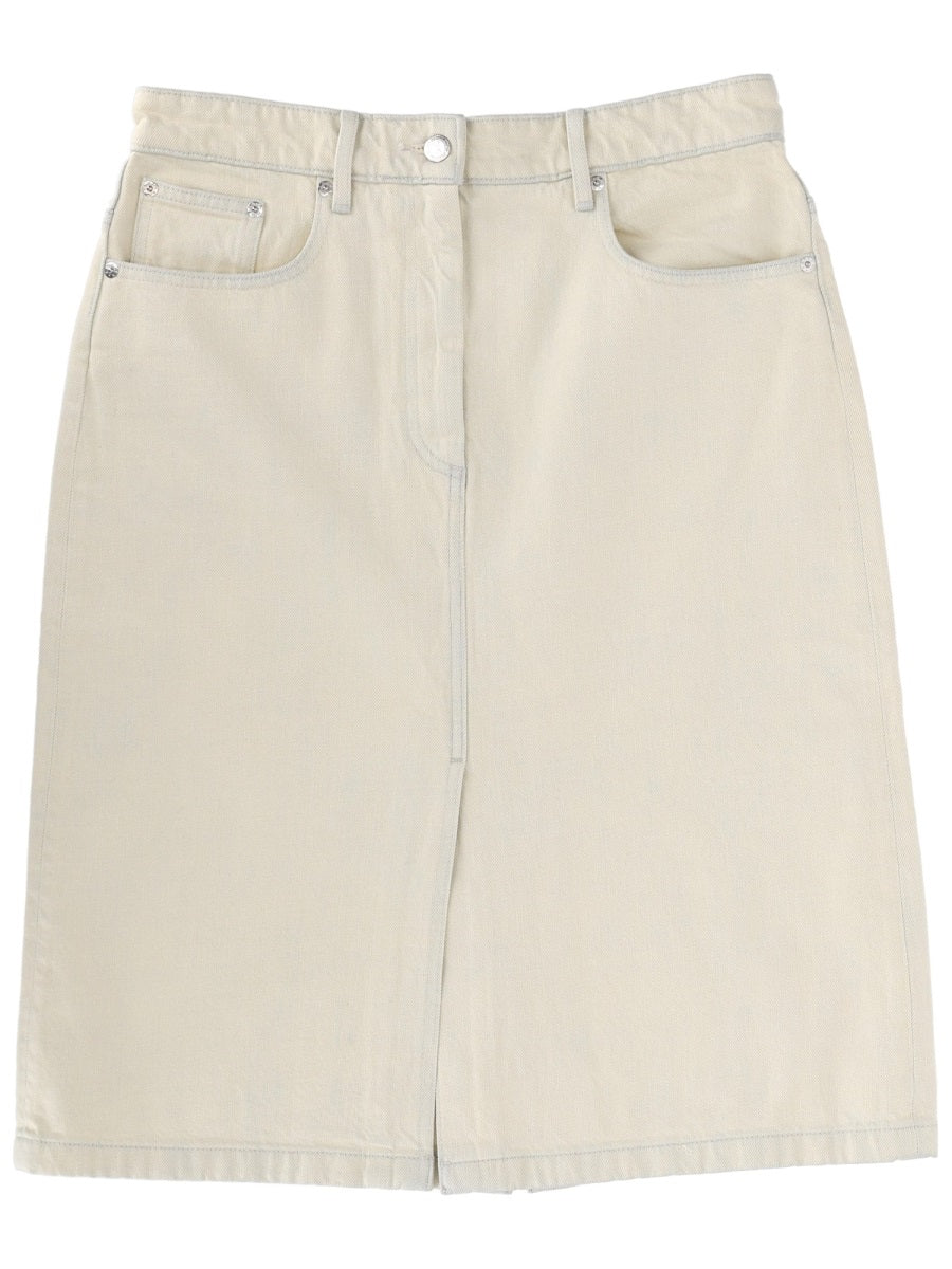 A.P.C. Skirts - Powder | a5b2be97b87ddf4944c54ecfcaff8193bd9a72c8
