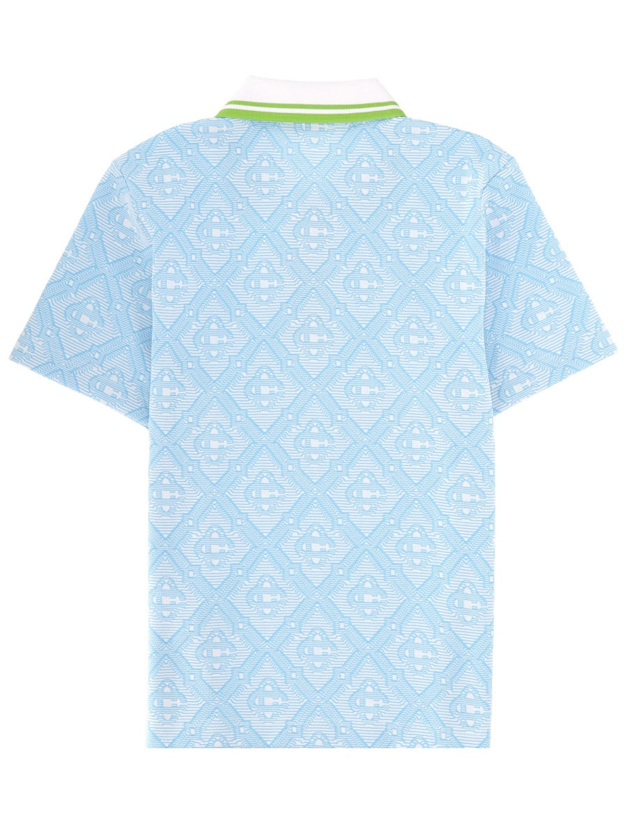 Casablanca Polo - Azure | 8073744a68d6163e2aeb906b2e75e3dc9029839a