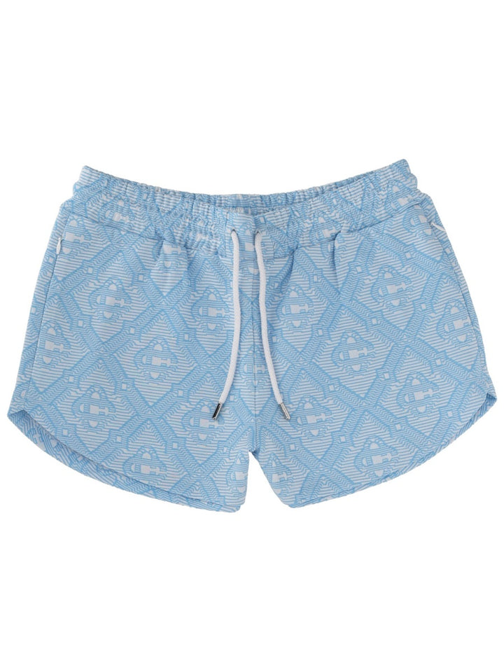 Casablanca Shorts - Azure | 54fdecdae9c6010053d5db9103bdc5eaf9e36bd4