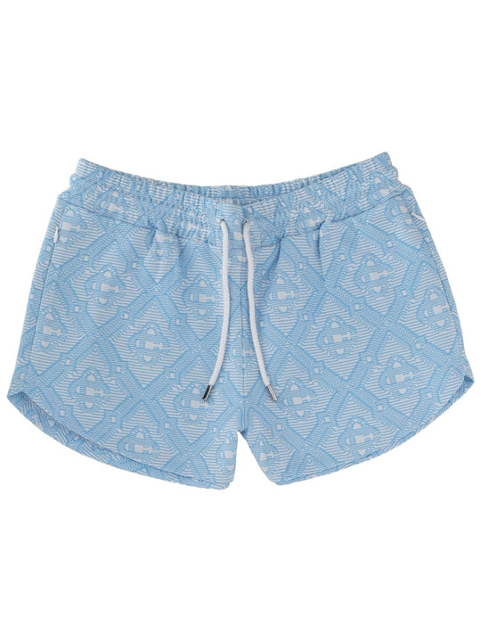 Monogram Weave Shorts