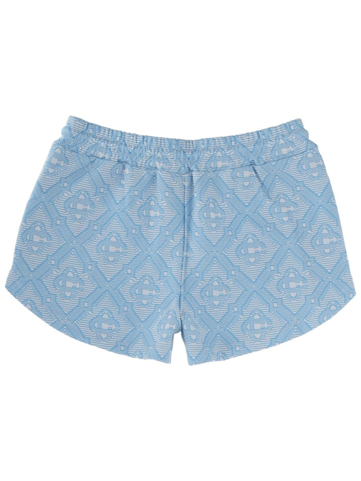 Casablanca Shorts - Azure | 391dea61bfb61ae7eef2bb33e60759234468377f