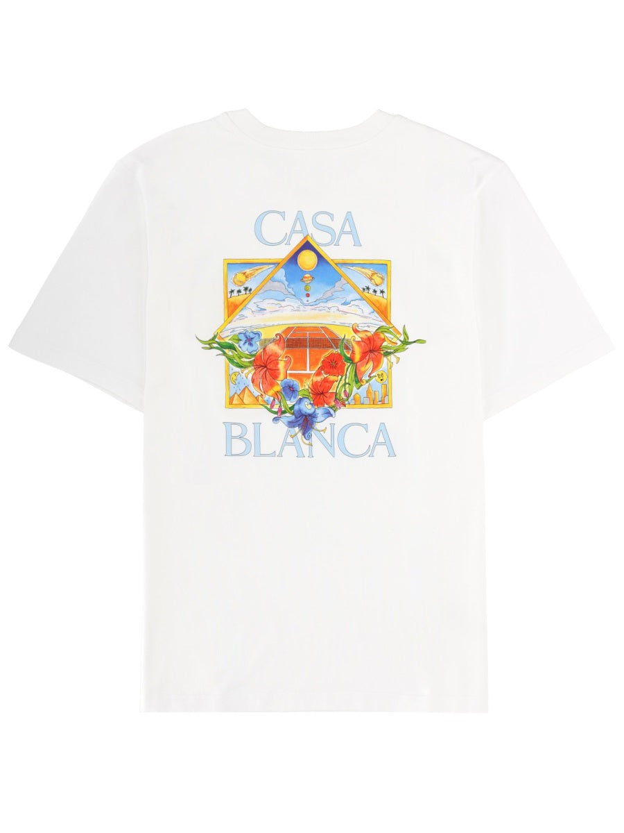 Casablanca T shirts - White | f5d179ceb002705f8ccc96ba36eb02a877133ab5