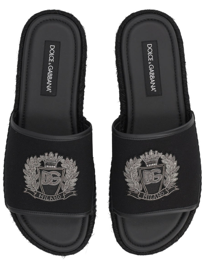 Dolce & Gabbana Flat Shoes - Black | 90bd228b1fa88b03f292fd23e000531e9b2cfeb0