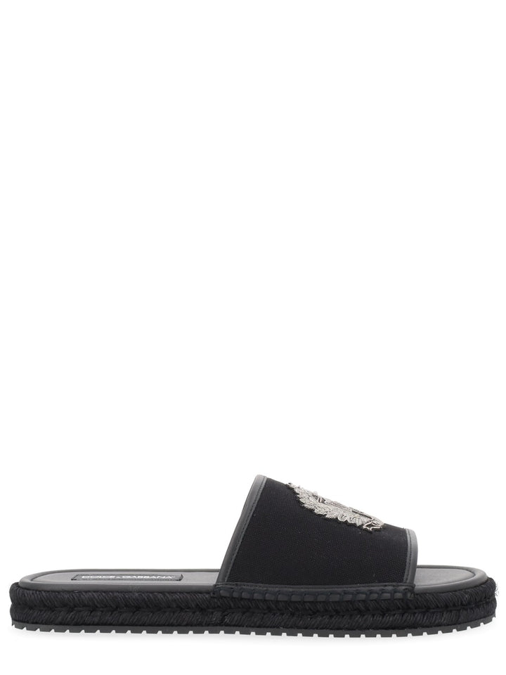 Dolce & Gabbana Flat Shoes - Black | fc8af4211c76491fb88943efe1ef60f4f5a657e3