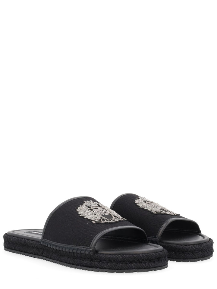 Dolce & Gabbana Flat Shoes - Black | e66f30aaeab5bd7a9cc339b377bbb28bf32d70bb