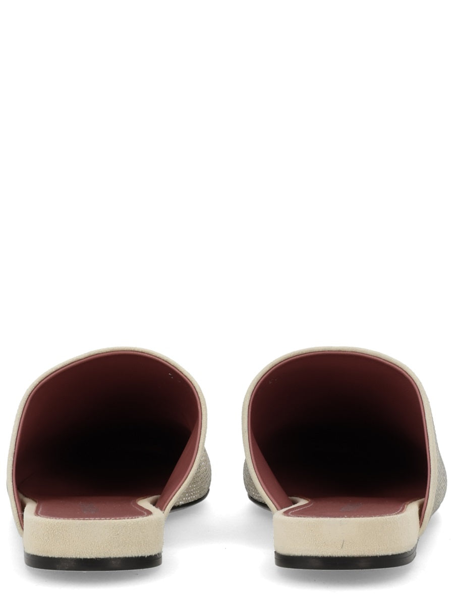 Premiata Flat Shoes - Beige | d65b22029bc5036b7be4fbddc662e051c8a17cc3