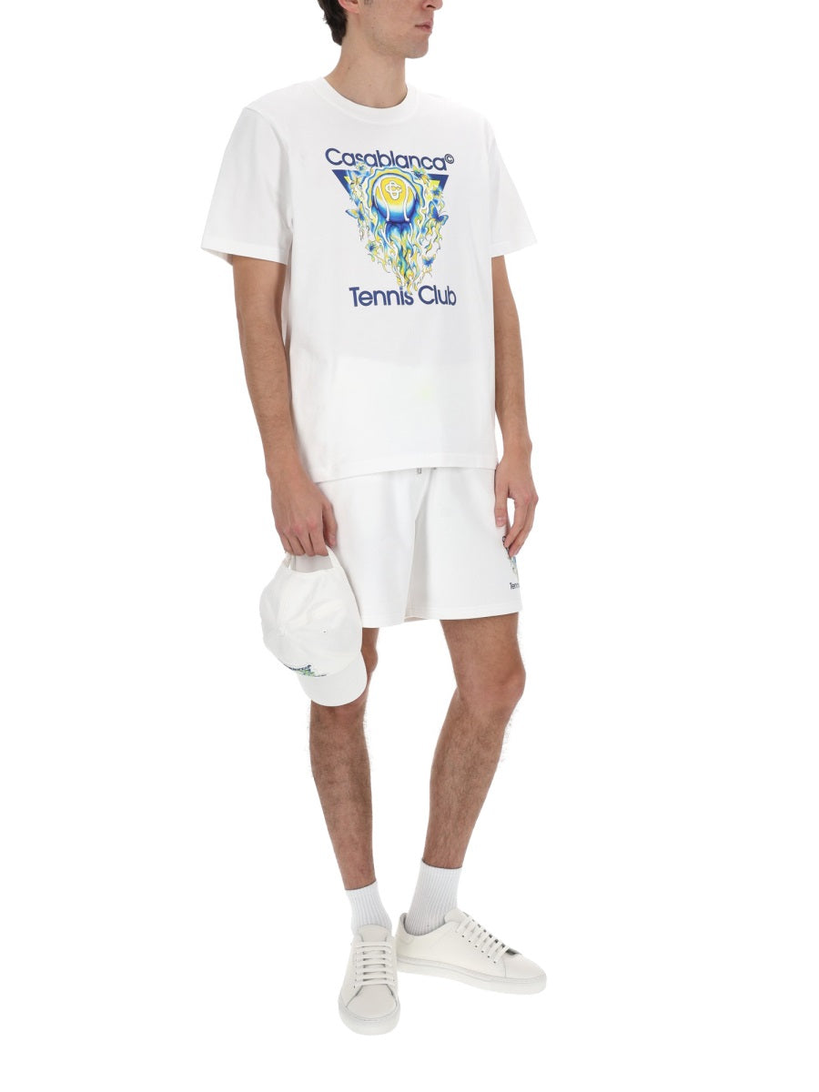 Casablanca T shirts - White | b27a426089f42e97f307fc8eaab1517fd5738458