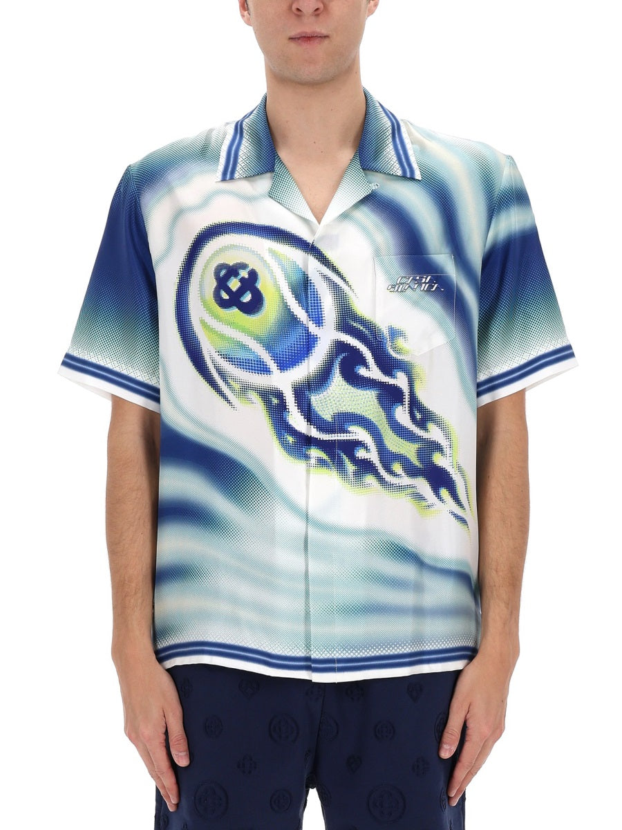 Casablanca Shirts - Blue | 127f3da3e64d262dbf197a7a91b45d929622e588