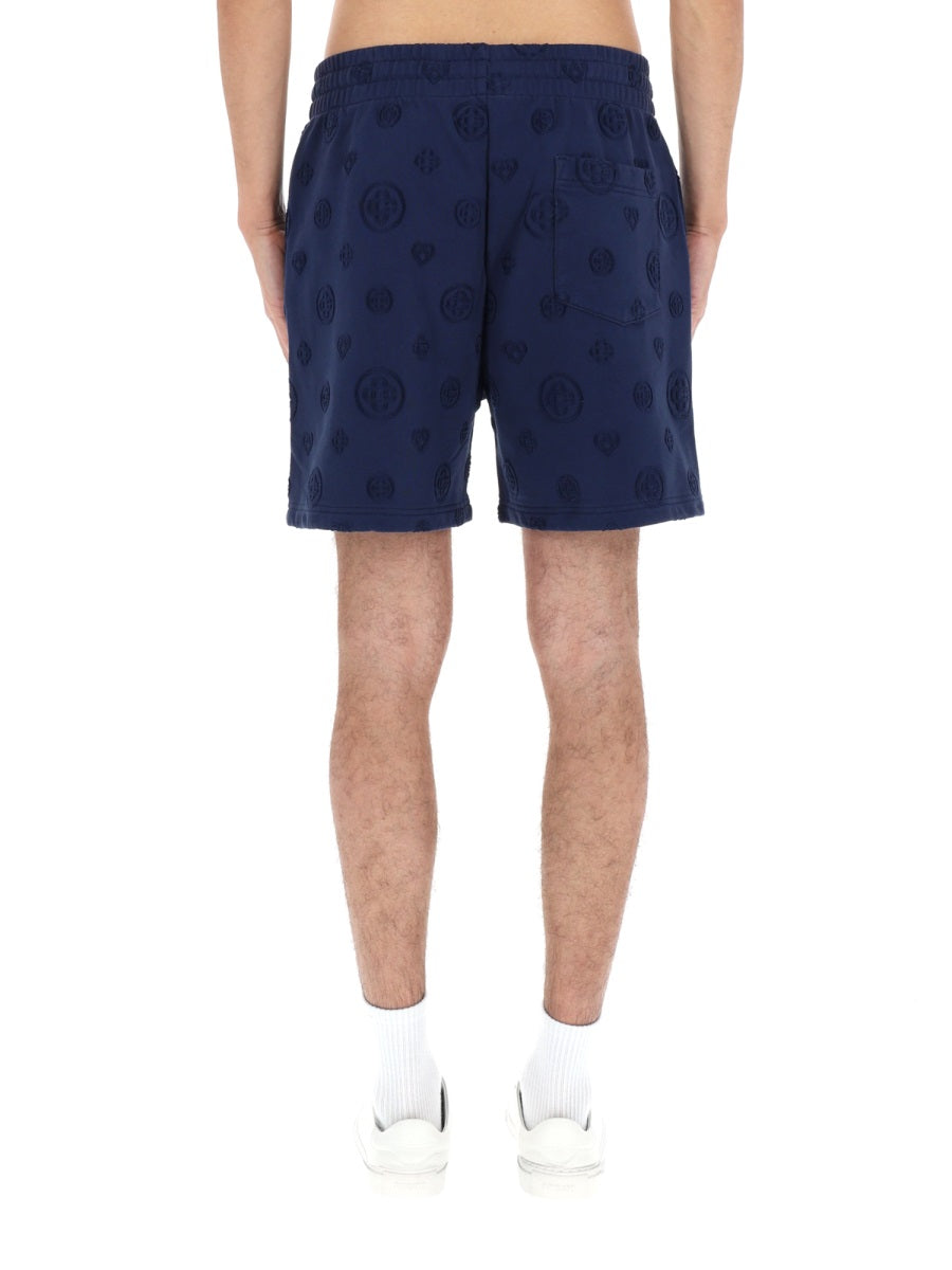 Casablanca Shorts - Blue | 8e81b2a5ed0913a64897aa42f61f977dc7fc2583