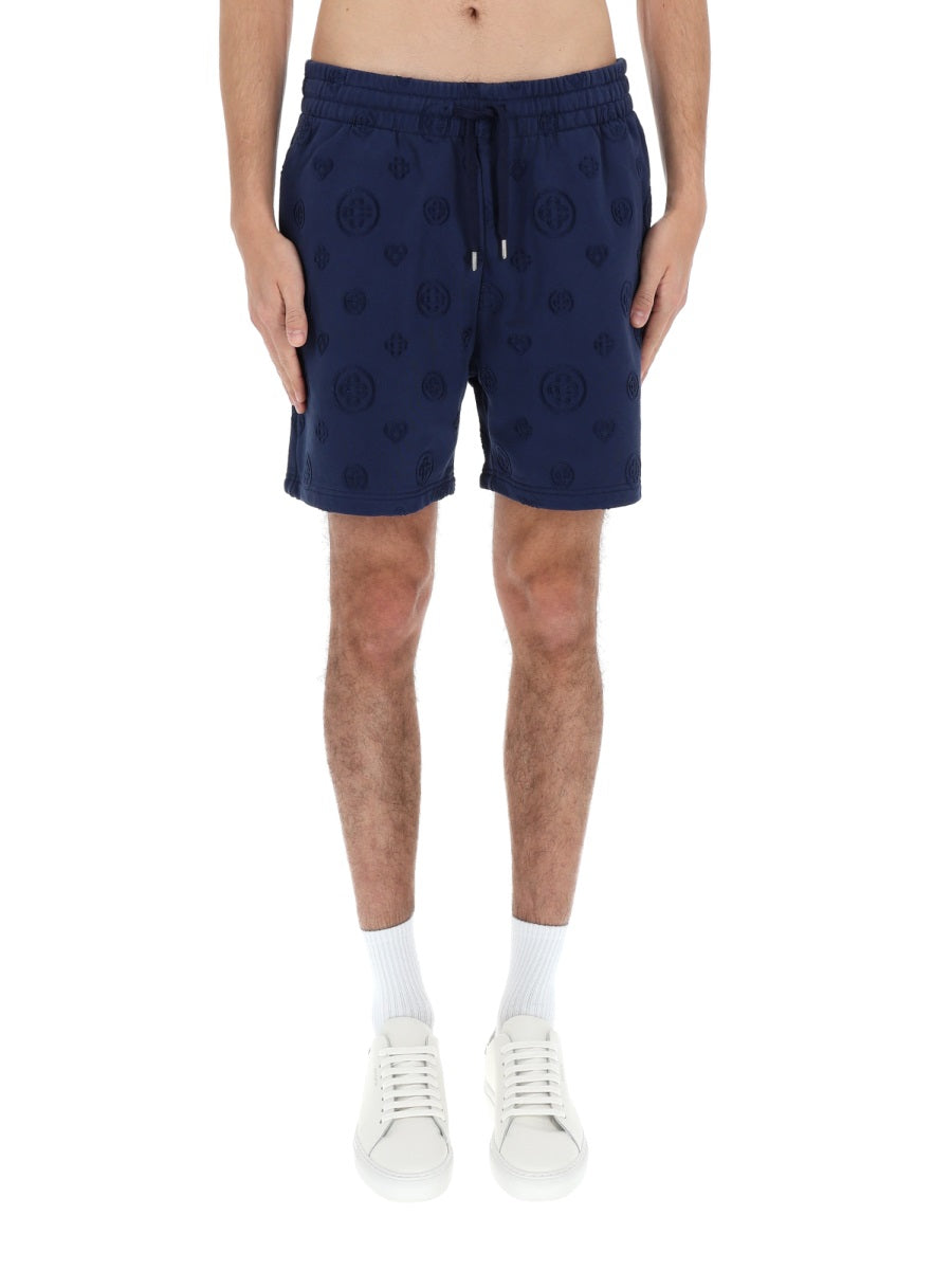 Casablanca Shorts - Blue | 619a25e733f3d5d2797996a89d7da2f5d9d67e7b