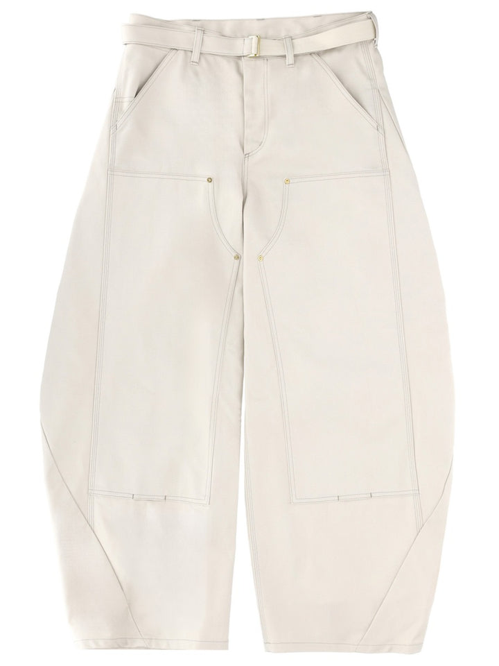 Sacai X Carhartt Wip Pants - Ivory | 595b1a05f63cd2d8ee1f69d5e2af43c3f6903faa