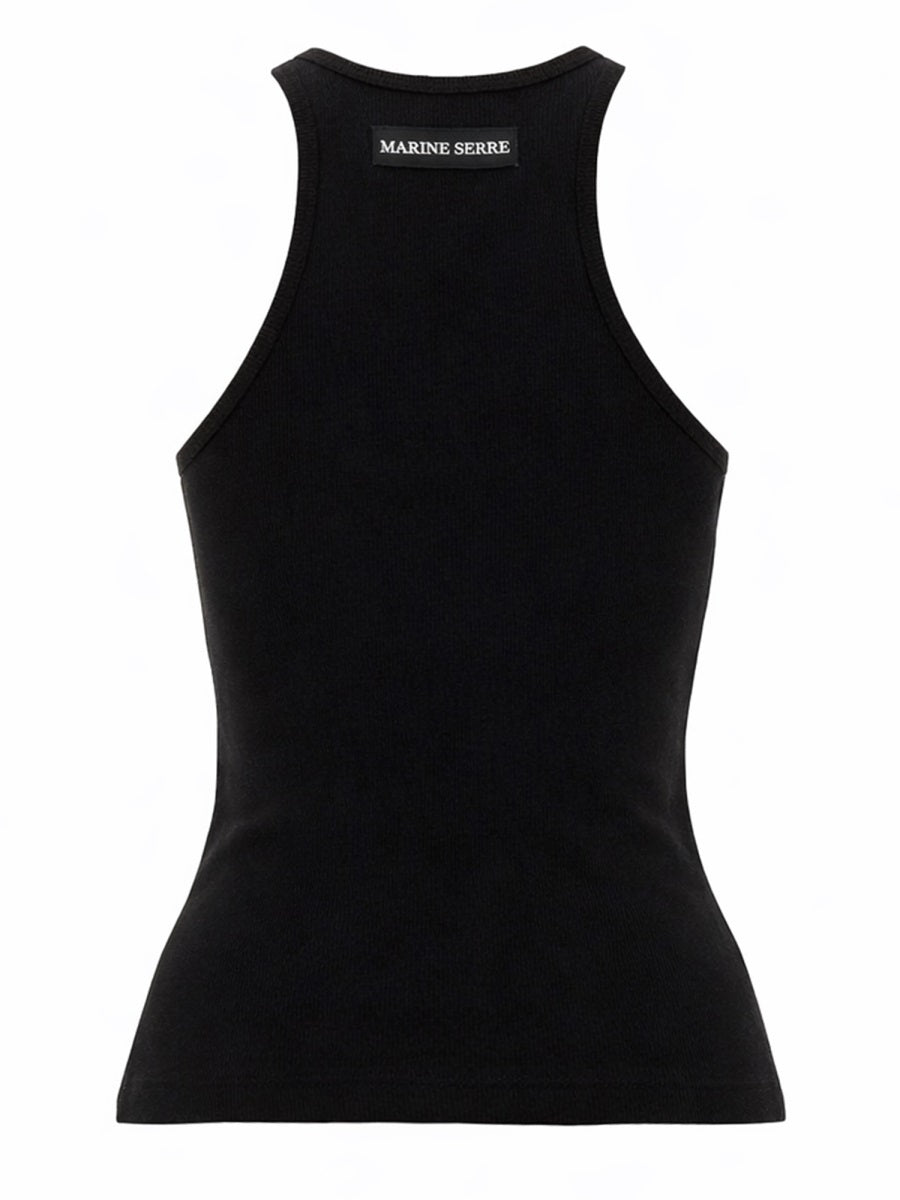 Marine Serre Tops - Black | e3d7517b091af594834a0d5535b9cde41cadb46a