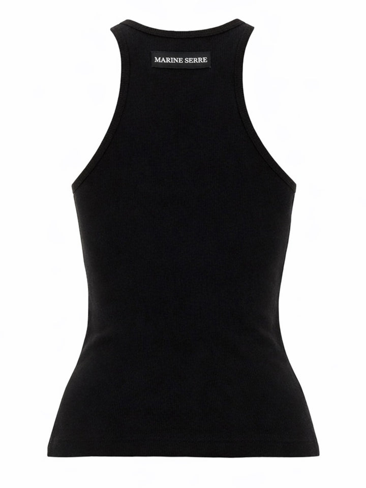 Marine Serre Tops - Black | e3d7517b091af594834a0d5535b9cde41cadb46a