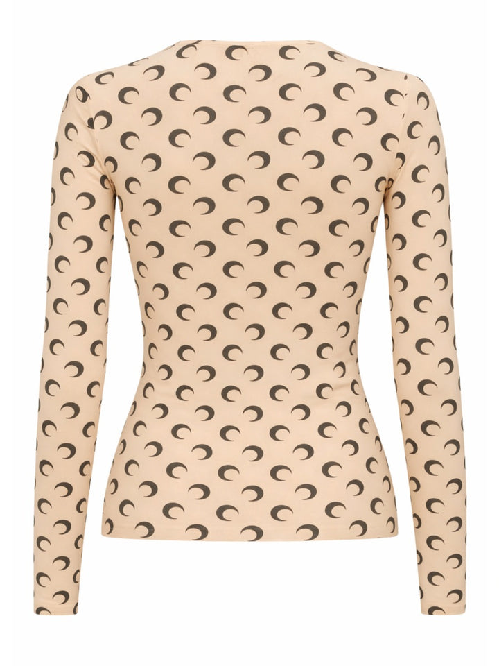 Marine Serre Tops - Nude | ebe43143800ab84ca09b728db200c727fcc4328d