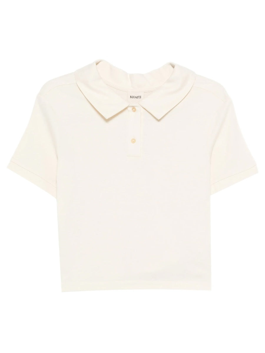 Khaite Tops - Ivory | 52911f2a11a43f8058198d5559404494401b9fc3