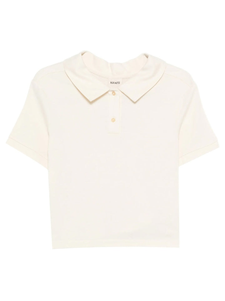 Khaite Tops - Ivory | 52911f2a11a43f8058198d5559404494401b9fc3