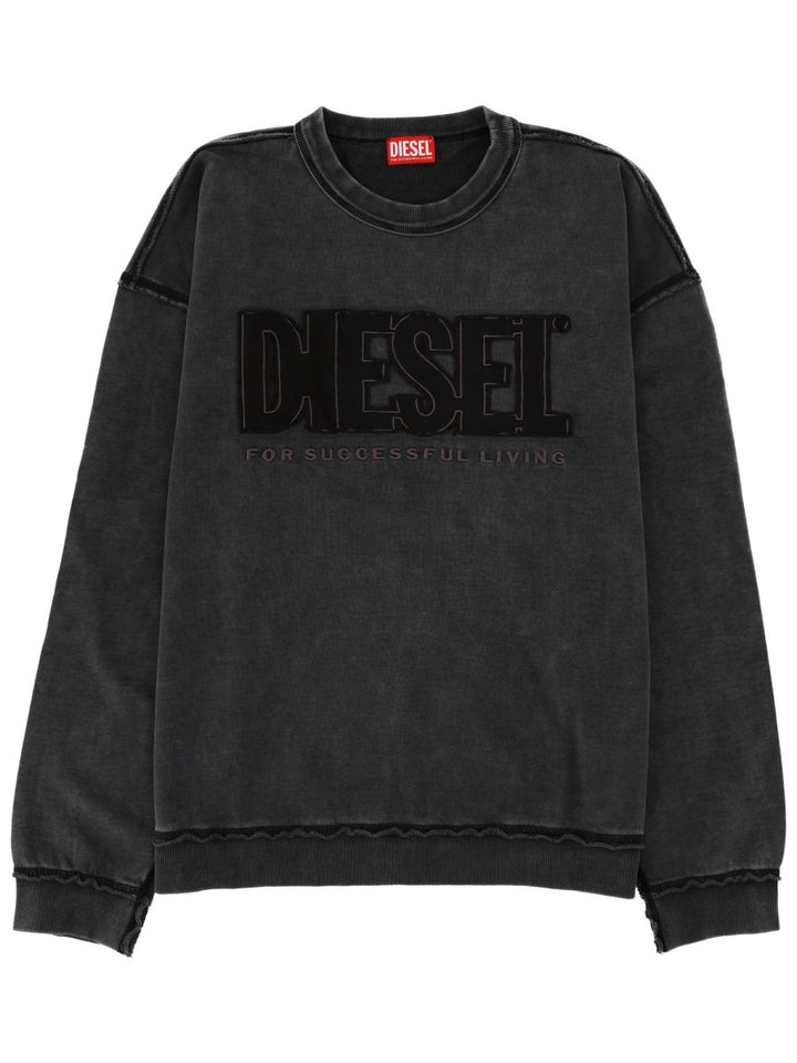 Diesel Sweatshirts - Grey | 36b8f2f1b190f599bbd637ff00386a3e85e9de5d