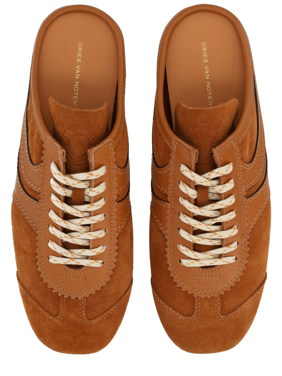 Dries Van Noten Sneakers - Brown | d242eb0e04243327d5799407361876490de9208e