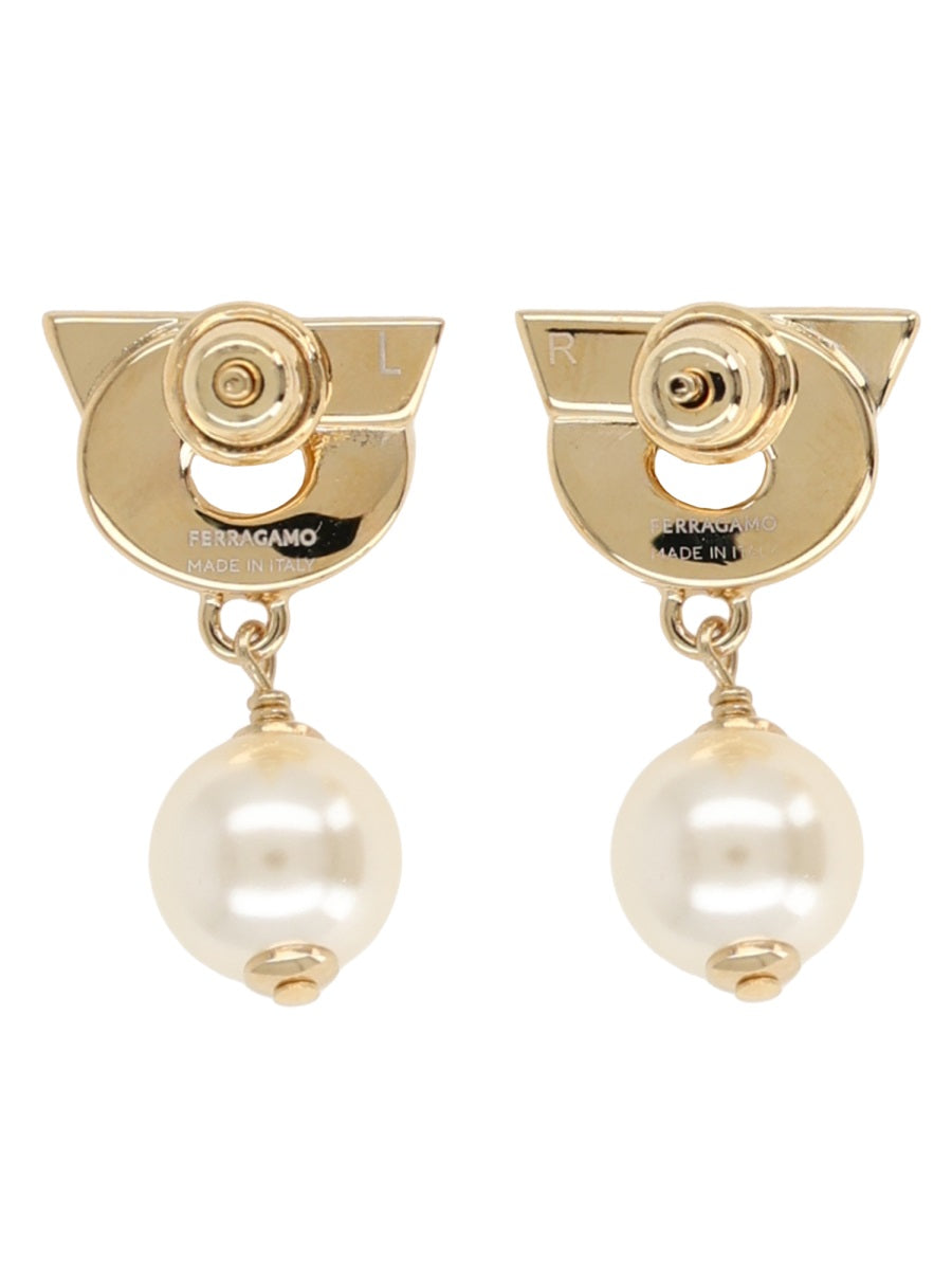 Ferragamo Earrings - Gold | dd2789b1d33e16572ce0009caa8a56523ac642f3
