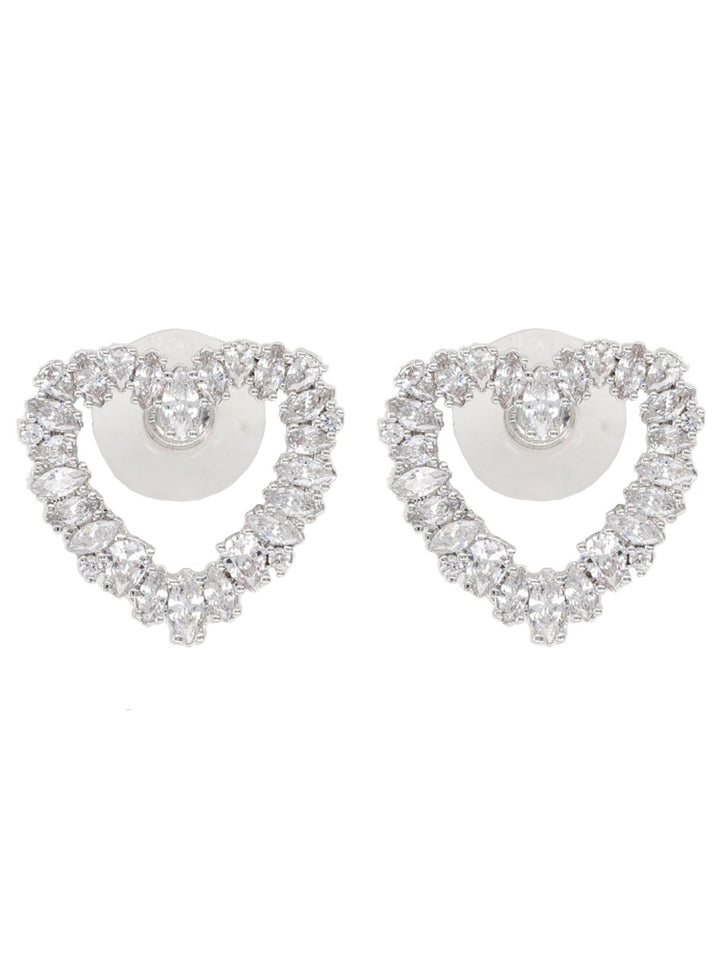 Self-Portrait Earrings - Silver | 6f3914554acc23921a89583d2ddb12eabf4e3eb9