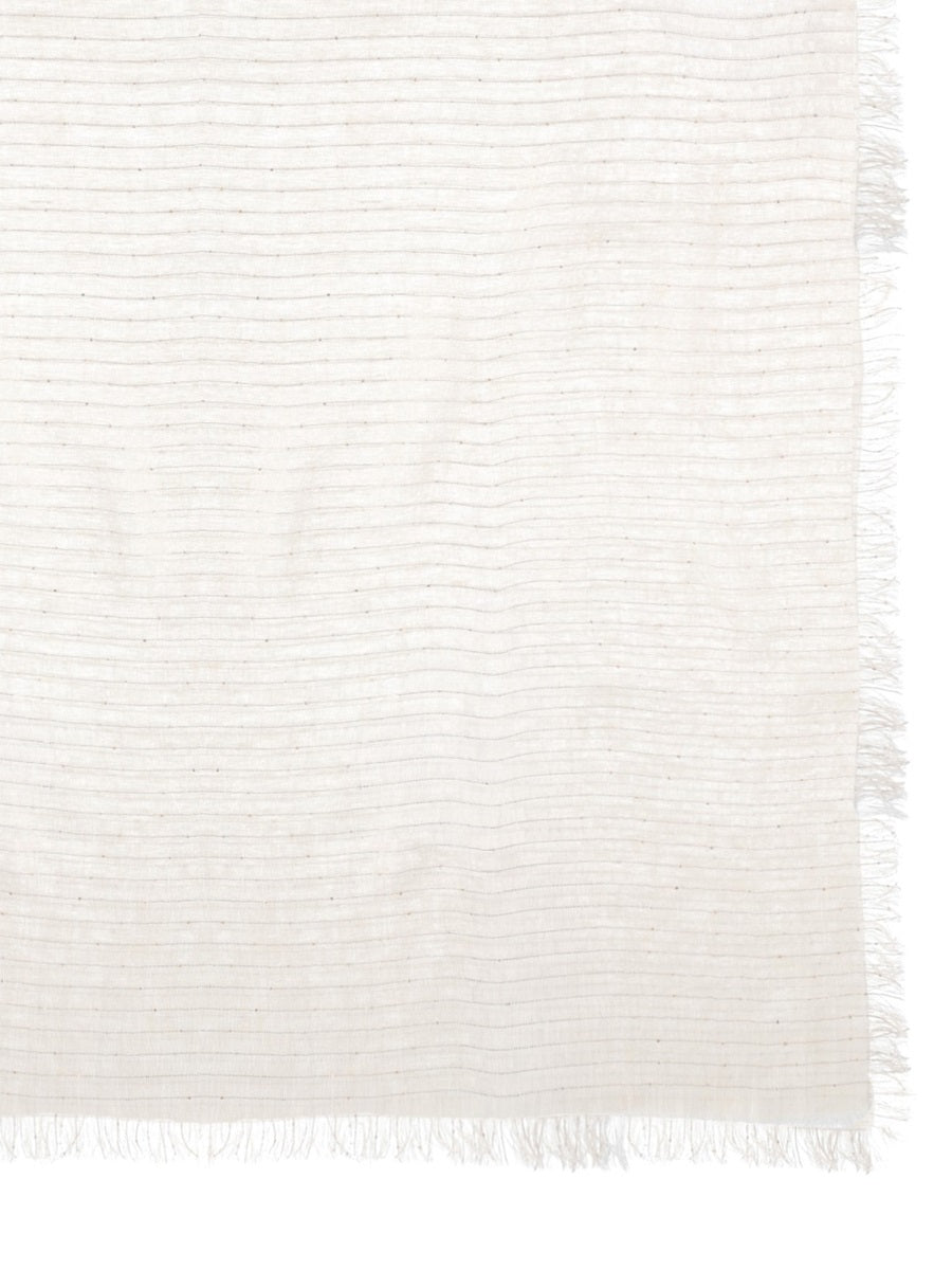 Fabiana Filippi Scarves & Gloves - Ivory | 27cab5e114355b9546dff30aa2d455b4c18d441f