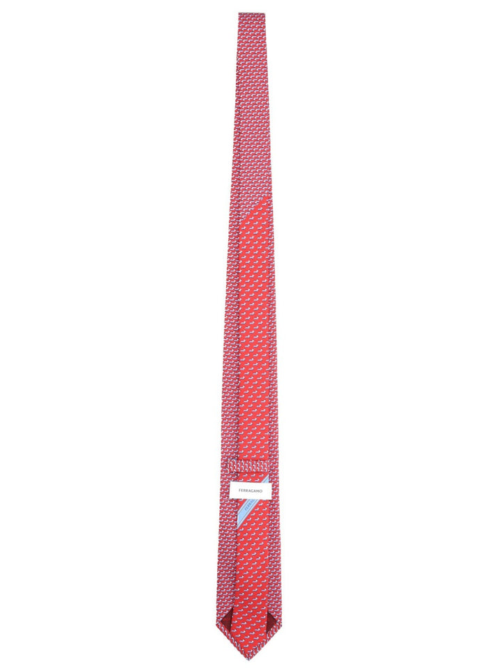 Ferragamo Ties & Papillon - Red | 2ff51e927bd44378fbc0de9e211e38486afbbda3