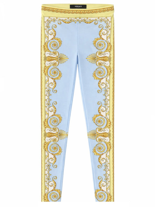 Leggings With "Baroque" Print