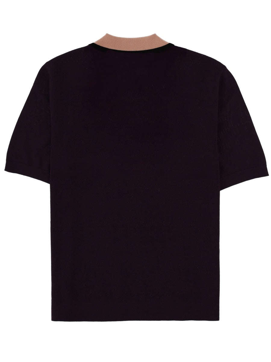 Dries Van Noten Polo - Purple | 409dd33e3d7948e4a888cdecba01f7a6d0348f88