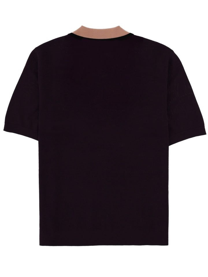 Dries Van Noten Polo - Purple | 409dd33e3d7948e4a888cdecba01f7a6d0348f88