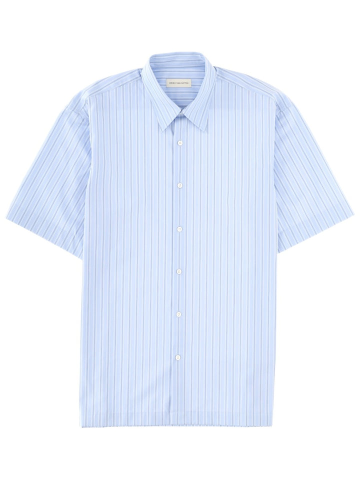 Dries Van Noten Shirts - Azure | 80709d6bfa67543dfa2b4fb07f5ceeb75bf30e52