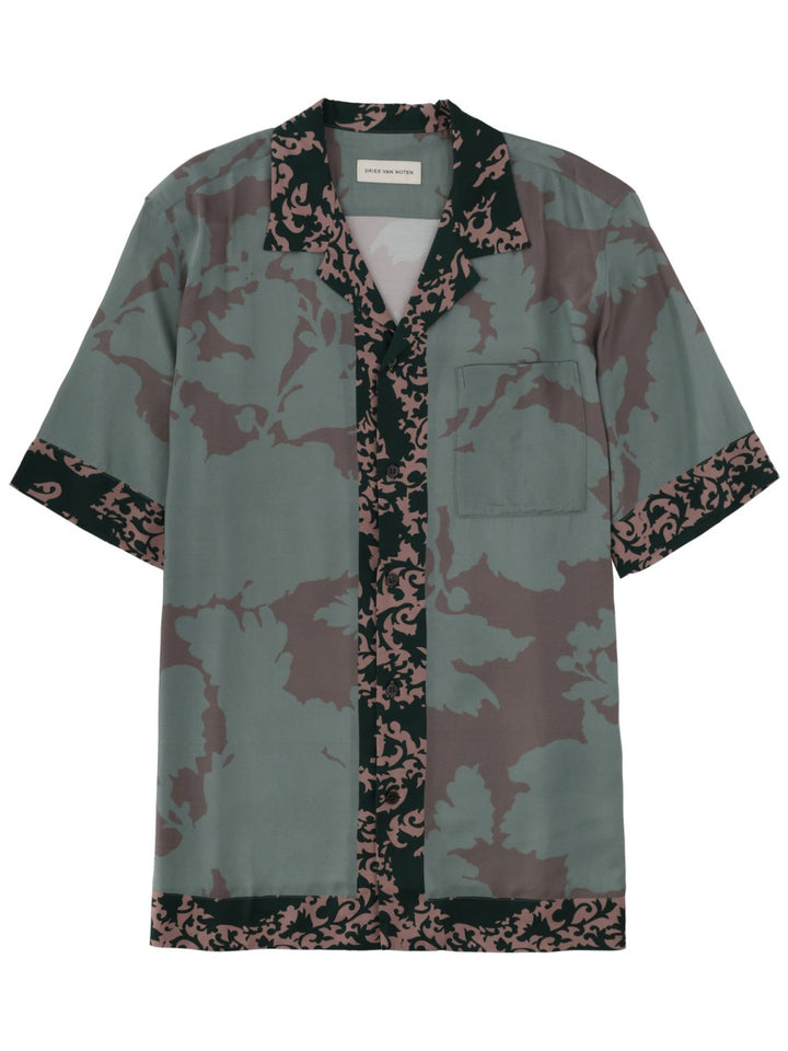 Dries Van Noten Shirts - Green | 236dd0d0a28e74060d7e65fdc91340665221ea1e