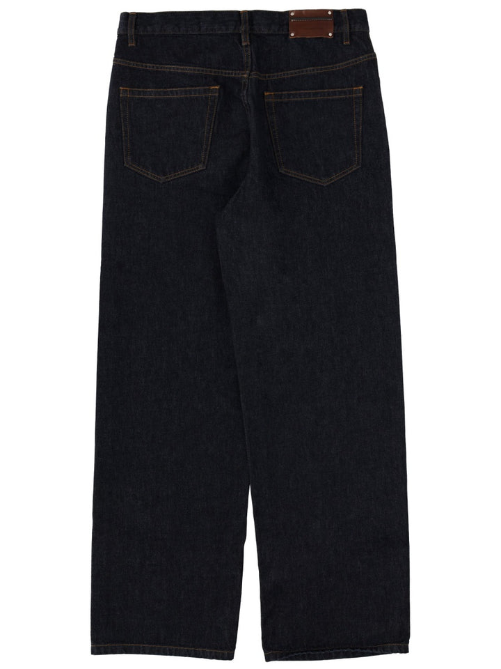 Dries Van Noten Pants - Blue | 5b76cd080ab83aa1b31afaa01a5fb3c08b767b24
