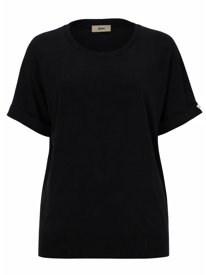 Herno T shirts - Black | 350f688b4668cb3acb7c2d4056480f873301257a
