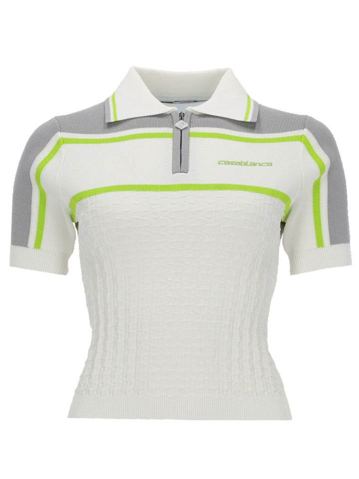 Casablanca Polo - White | ba654b788440f21e818a87af3a9154484ee9e383