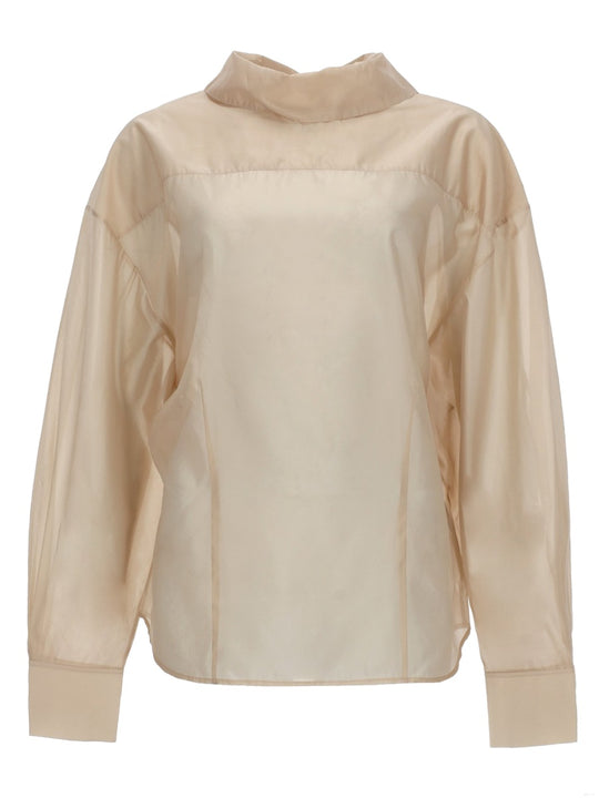 "Fold Collar" Blouse