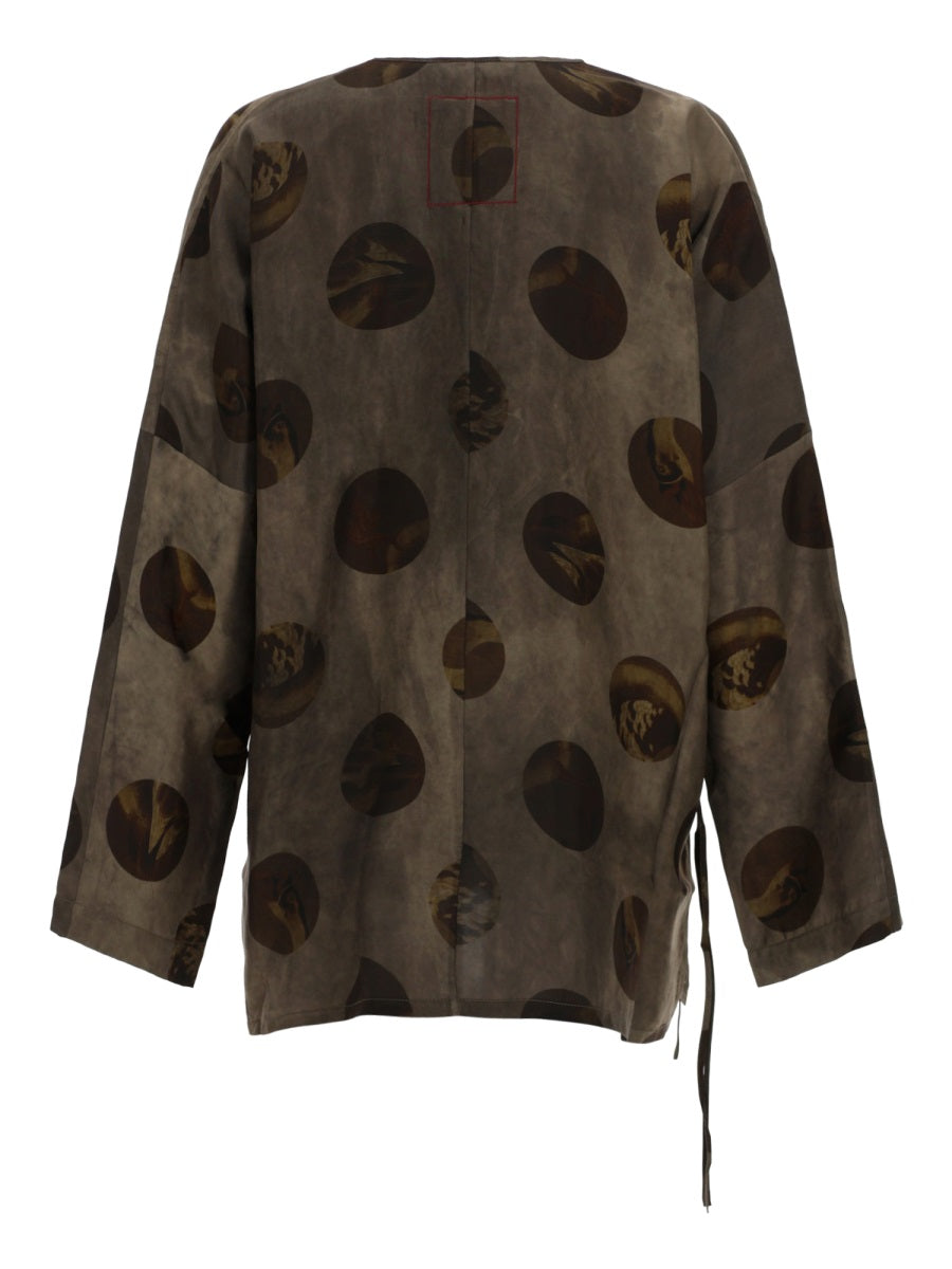 Uma Wang Tops - Brown | 3ca07ecb2f0d550c222a193b9897543d458ceb2e