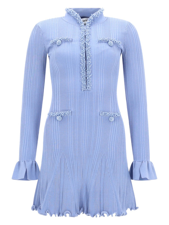 Mini Dress With Beads