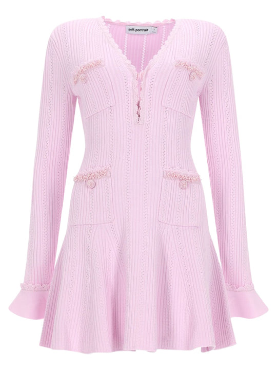 Mini Dress With Beads