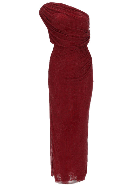 Midi Dress With Rhinestones